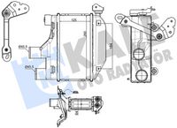 Turbo Radyatörü Intercooler Toyota Corolla 1.4l 1ndtv Nde120 04-06 125x260x64 - 1794033020