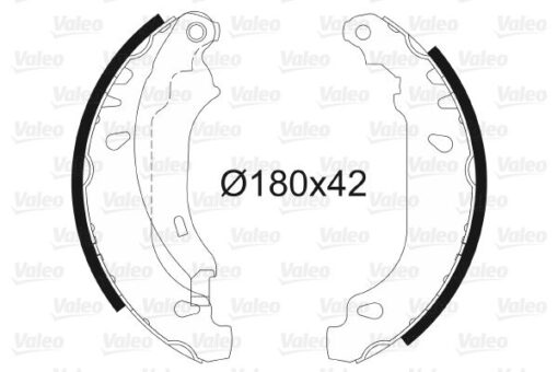 Arka Pabuç Balata Clıo Iı 98 05 Symbol Iı 08 Logan 04 11 Sandero 08 11 180x40 - 7701205758