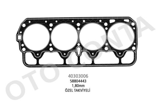 Skc Lpg Li Araçlara Özel Takviyeli 1.80mm Beyaz M131 Dkş 1600 - 5880444