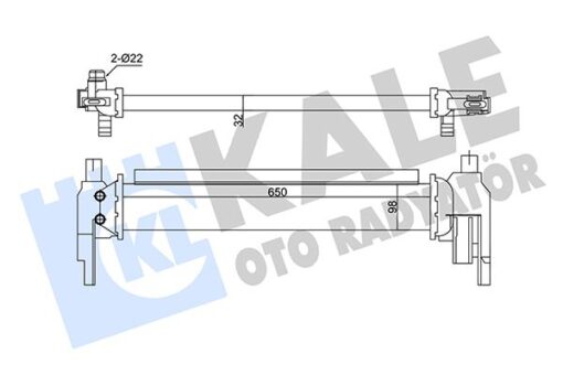 Turbo Radyatörü Intercooler Golf Vıı-a3 12 Leon 12 Octavıa 12 - 5Q0121251EL