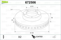 Fren Dıskı Arka Bmw E87 E90 E84 - 34216864901-34216764653-34216855008