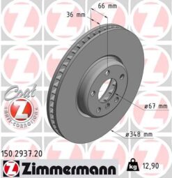 Fren Dıskı On Sag Bmw G20 G22 G30 G32 G11 G12 G15 G16 G01 G02 G05 G07 Z4 İx I20 Yuksek Karbonlu Kaplmalı - 34116860912-34106880076