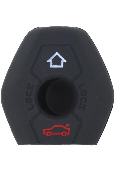Kontak Anahtar Kumanda Koruyucu Kılıf Silikon Siyah Bmw E46-e39-e63-e60-e36-e81 X5-6 Serısı-z3-z4 - HMA015-S