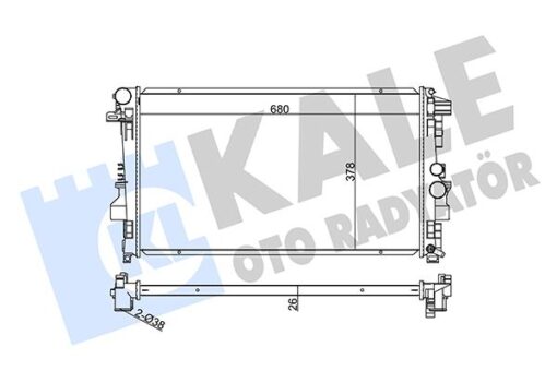 Motor Su Radyatoru Mercedes Vıto W639 03 - A6395011101