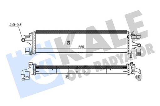 Turbo Radyatoru Ford Focus Iıı 1.5 Ecoboost 14 At Mt Klımalı Klımasız - F1F18D048AB-1862383
