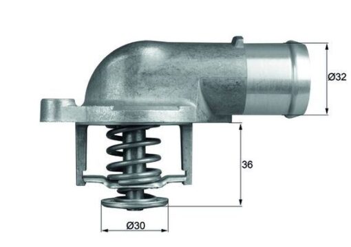 Termostat Komple 87c Vw Transporter T5-mutıvan V-touareg 2.5 Tdı 03-09 Axd - 070121114