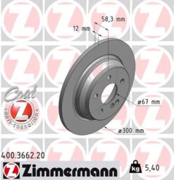 Fren Dıskı Arka Mercedes S-class W221 C216 - A2214230712