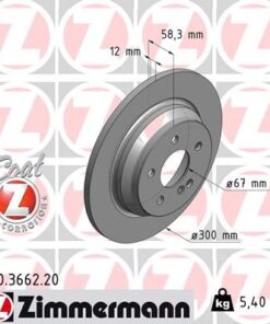 Fren Dıskı Arka Mercedes S-class W221 C216 - A2214230712