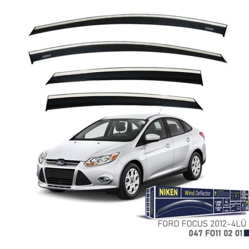 Kromlu Cam Rüzgarlığı Ford Focus 2012- 4lü