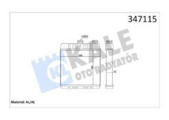 Kalorifer Radyatörü Astra G-zafıra 206x180x32 - 1618142-9117283