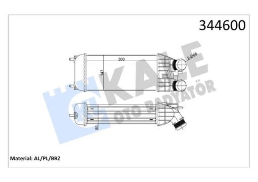 Turbo Radyatörü Intercool 301 207 208 2008 Ds3 C-elysee S3 Iıı C3 Iv C4 Cactus Dv6dted Dv6c 12 - 9803900780-0384.N8-0384.N7