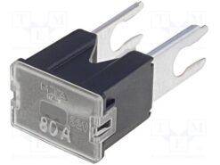 0471080 Ayaklı Erkek Sigorta 80 Amper Siyah