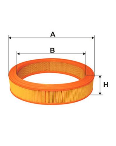 Hava Filtresi Polo 1.4 92 C2873/1 - 030129620A-032129620-115946205