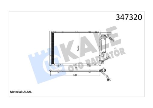 Klıma Radyatoru Komple B-max 12 1.4-1.6 Tı Tourneo Courıer C4a 14 1.5-1.6 Tdcı Fıesta Vı 08 14 1.25-1.4-1.6 Tı - ET7119710BA 1834039 ET71 19710 BA
