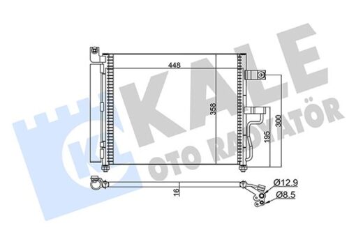 Klima Kondenseri Accent-accent Iı Al/al 448x370x16 - 9760625600