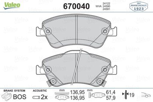 Ön Fren Balata Toyota Aurıs. Corolla 1.4l 1ndtv Nde150 D-4d Dizel 07- - 0446502270-0446502370-0446502210