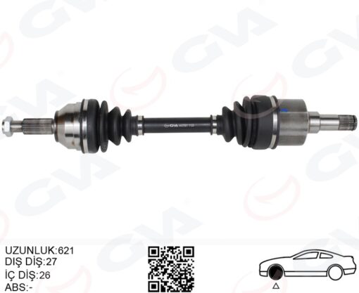 Ön Aks Komple Sol Ford Mondeo I -ıı 1.6- 1.8 - 2.0 93 00 - 96BG 3B437 AAB-1023212