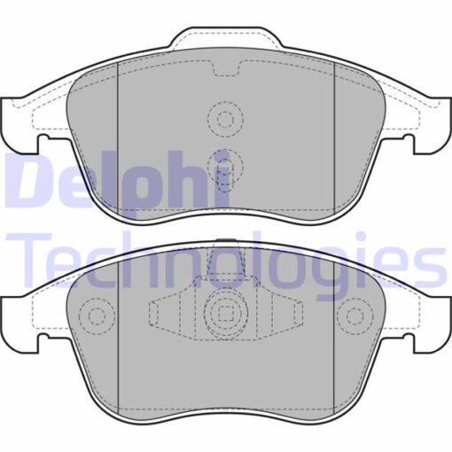 Ön Fren Balatası Renault Grand Sc Nıc Iıı 09 16 Laguna Iıı 07 15 Megane Iıı 09 15 K:17.1mm Y:68mm - 410600629R-410605055R-410600011R