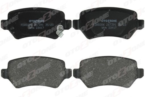 Arka Balata Astra G 98 Astra H 05 Merıva 03 Zafıra 00 Combo 02 Gdb1515 - 93188727-1605967-1605086-WVA23415