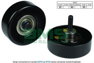 Alternatör Gergi Rulmanı Fıesta 1.8dı 00- -focus 1.8tdcı-1.8dı-1.8tddı 98-04 -tourneo Connect 1.8d - 98FF19A216BB-98FF19A216BD-1118677