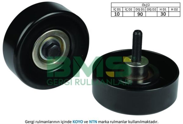 Alternatör Gergi Rulmanı Fıesta 1.8dı 00- -focus 1.8tdcı-1.8dı-1.8tddı 98-04 -tourneo Connect 1.8d - 98FF19A216BB-98FF19A216BD-1118677