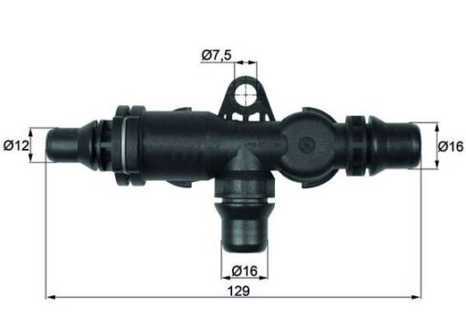 Termostat Bmw X5 E53 M62 N62 - 17107559966