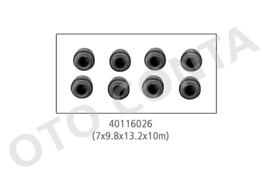 Subap Keçesi Tk R9-r12 1400- R19 1.2-1.4 8v-clıo 1.4-1.6- Mgn- Lgn 1.4-1.6 8v- Master- Kng 8 Ad V