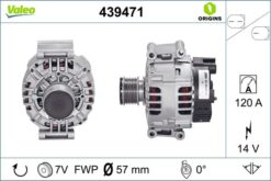 Alternator 14v 120a Mercedes W203 S203 Cl203 C209 A209 W211 R171 - A2711540902