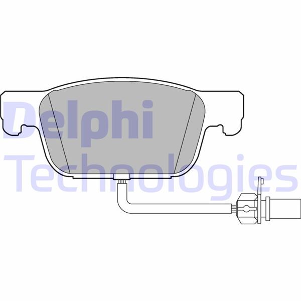 Ön Fren Balata Audı A4-a5 2014 155.2x63.8x17 Kullaklı - 8W0698151K-8W0698151Q