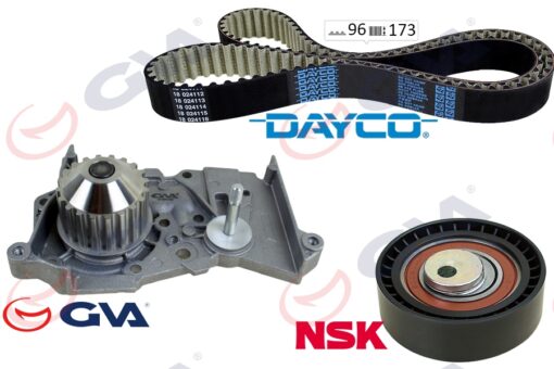 Devirdaimli Eksantrik Gergi Kiti 096x173 Dacıa Logan 04 Sandero 08 Dokker 13 1.4 K7j 1.6 K7m - 130C17480R-119A08413R