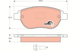 Ön Balata P207 06 P307 00 Doblo 01 Partner 03 Berlıngo 00 C3 02 C4 04 Xsara 00 - 1647873980-4252.53-1611140980