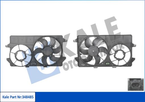 Fan Motoru Connect 1.8tdcı 02 07 Klımalı Komple - 2T148C607BC-4T168C607KC