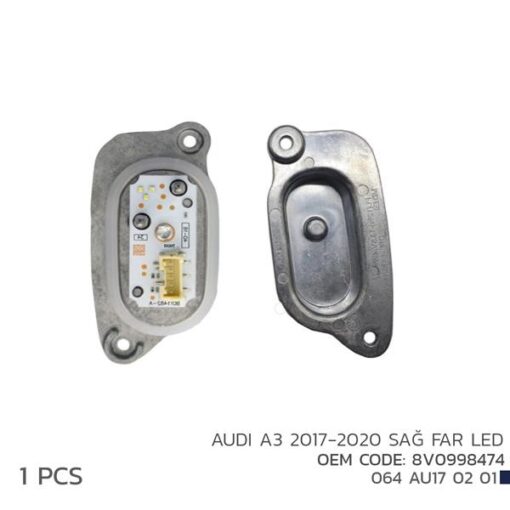 Audı A3 2017-2020 Sağ Far Led Modül 8v0998474 - 8V0998474