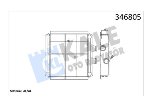 Kalorıfer Radyatoru Mercedes W204 W212 C218 R231 C190 R197 - A2048300061