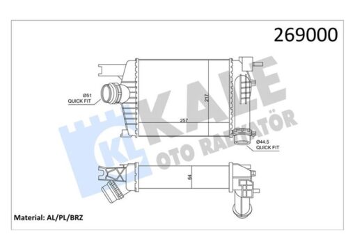 Turbo Radyatörü Intercooler Clıo Iv 12 Captur 13 Duster 13 0.9tce 1.2tce 1.5dci - 144961381R