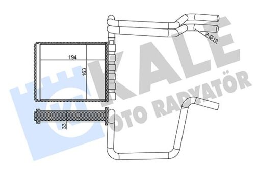 Kalorıfer Radyatoru Focus Iıı 11 18 Tourneo Connect 1.5-1.6 Tdci 14 - BV6N18B539AA-5166610