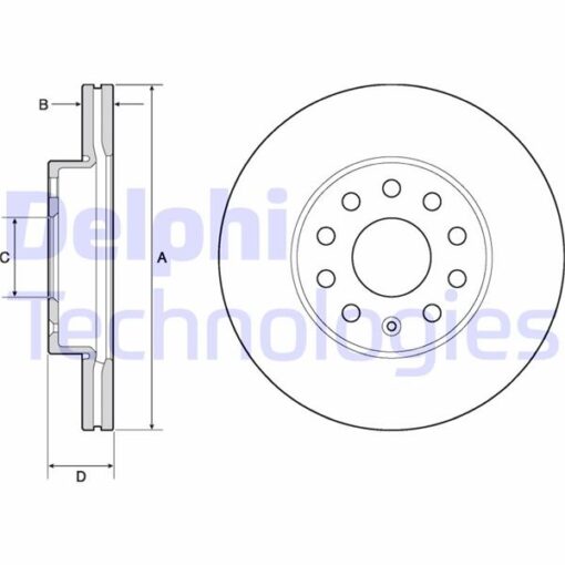 Ön Fren Aynası Seat Leon-skoda Octavıa 12 - 5Q0615301A