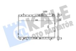 Radyatör Kıa Cerato 1.5crdı 05 Mt Brazıng 375x668x26 Su Radyatörü - 253102F500