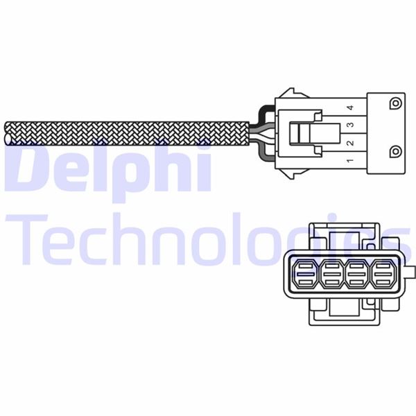 Oksijen Sensörü P106-p206-p207-p307-p1007-fıorıno-bıpper-nemo-partner-berlıngo-c2-c3 1.4-1.6 Tu3-tu5 - 1628.HN-1628.AA-1628.NY-1628.KY
