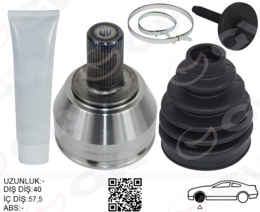 Ön Aks Kafası Dış Sağ-sol Mondeo Iv 07 14 S Max Galaxy 06 15 1.6tdcı-2.0tdcı Volvo V60 I T5 13 18 V70 Iıı D3-d4 10 15 Xc60 I D3-d4 09 14 - 6G913A327LB-1504139-1727237