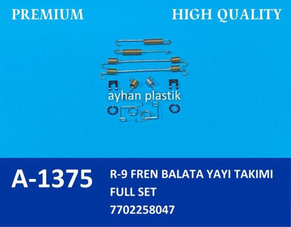 Fren Balata Yay Takımı R9 - 7702278047