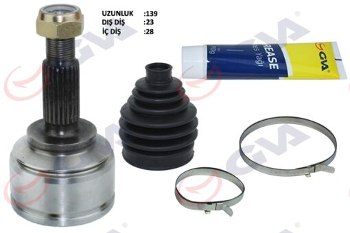 Aks Kafası Dış Ön Clıo Iıı Hb 1.2 16v 05-12 23x28x49 138mm - 8200684084-8200482429-8200378880