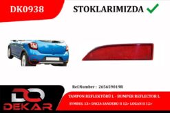 Tampon Reflektörü L Symbol 13 Dacıa Sandero Iı 12 Logan Iı 12 - 265659019R