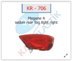 Arka Sis Far Lambası Sağ Mgn 4 Sedan Model - 265808906R
