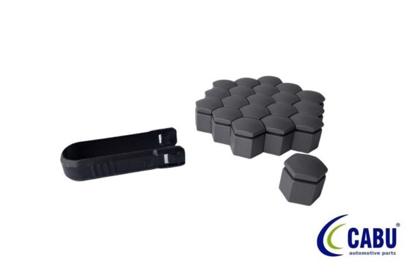 Bijon Kapağı Kömür Metalik 17x23mm Corsa C-d-e. Astra G-h. Zafıra.merıva.adam 20 Adet 220644 - 13160976-6006065