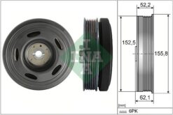 Krank Kasnağı Renault Megane Iv 15 Captur Iı 20 Grand Sc Nıc Iv 18 23 Kangoo Iıı 23 Koleos Iı 20 Talısman 21 Nıssan Qashqaı Iıı J12 21 1.3tce H5h - 123038345R-1230300Q3L-7703102158