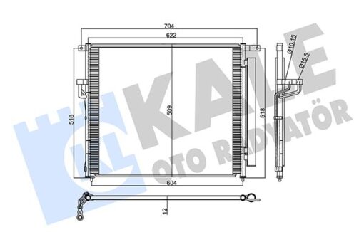 Klıma Radyatoru Kondenseri Ranger 2.2 Tdcı 11 Mazda B2500 2.2 - 2.5 Tdcı 1 Mazda B2500 2.2 - 2.5 Tdcı 11 353165 - AB3919710AB-5264360-UC9M61480