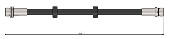 Fren Hortumu Arka Ford Fıesta Iv 08 - 1554797-1718850-1788439-8V512282AA