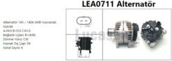 Alternator 12//140/a Fabıa Rapıd Octavıa Golv V Vı Vıı Jetta Passat Polo Ibıza Toledo - 03L903023F-045903023G-06F903023A