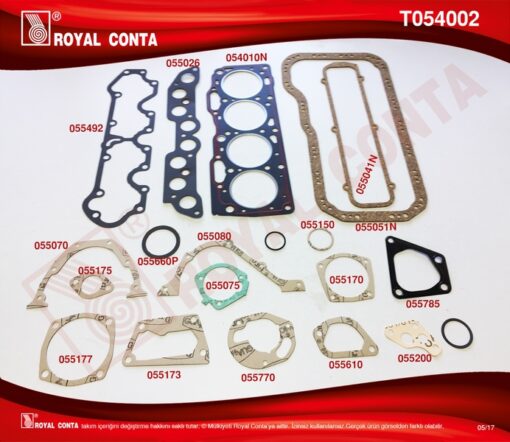 Motor Takım Conta Std. Keçesiz Uno-tipo-palıo-marea 1.4 - 5892410
